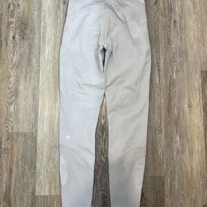 Rare limited edition Lululemon off White Athletic Leggings